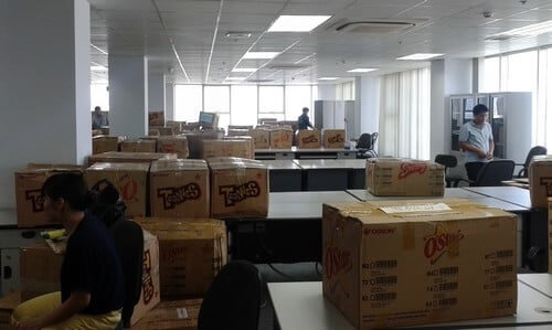 Dịch vụ chuyển văn phòng trọn gói Hoàng Mai